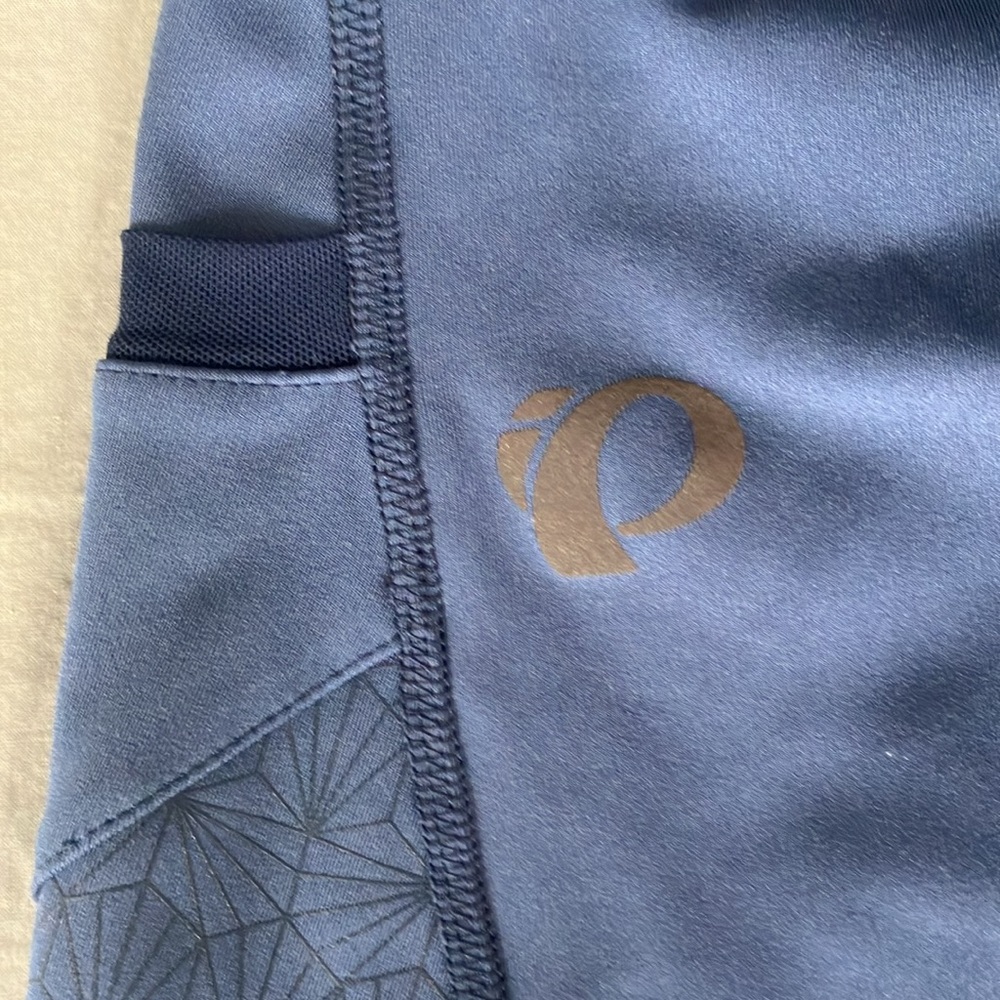 NWOT Pearl Izumi Blue Asymmetrical Skater Mini Skirt - Picture 6 of 6